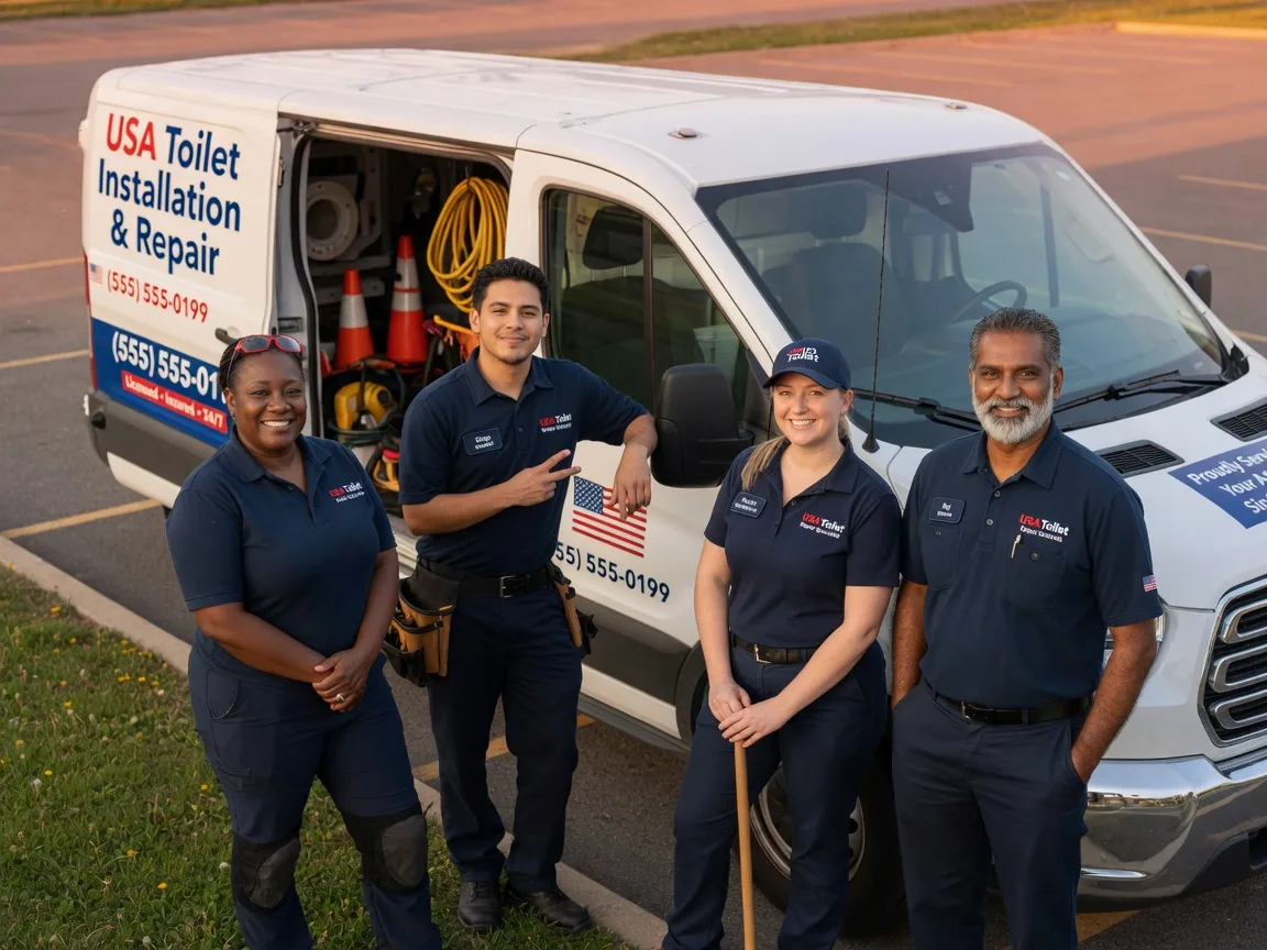 Toilet Installation company in Bluffs, IL